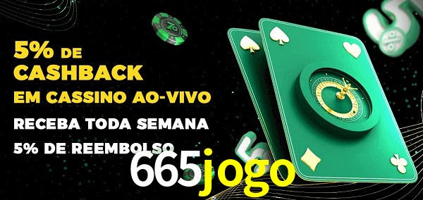 Promoções do cassino ao Vivo 665jogo